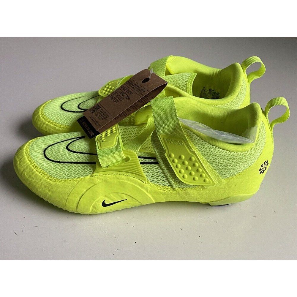 Nike Superrep Cycle 2 NN Men's Size 9 Volt Black-White DH3396-700 NEW - Picture 9 of 15